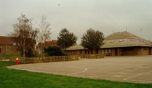 New 1990's building at School 2007